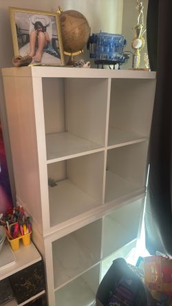 Ikea shelves cubes