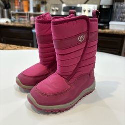Toddler Kids Size 7C The Children's Place Pink Snow Boots