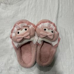 New Hello Kitty Kuromi Plush Slippers 