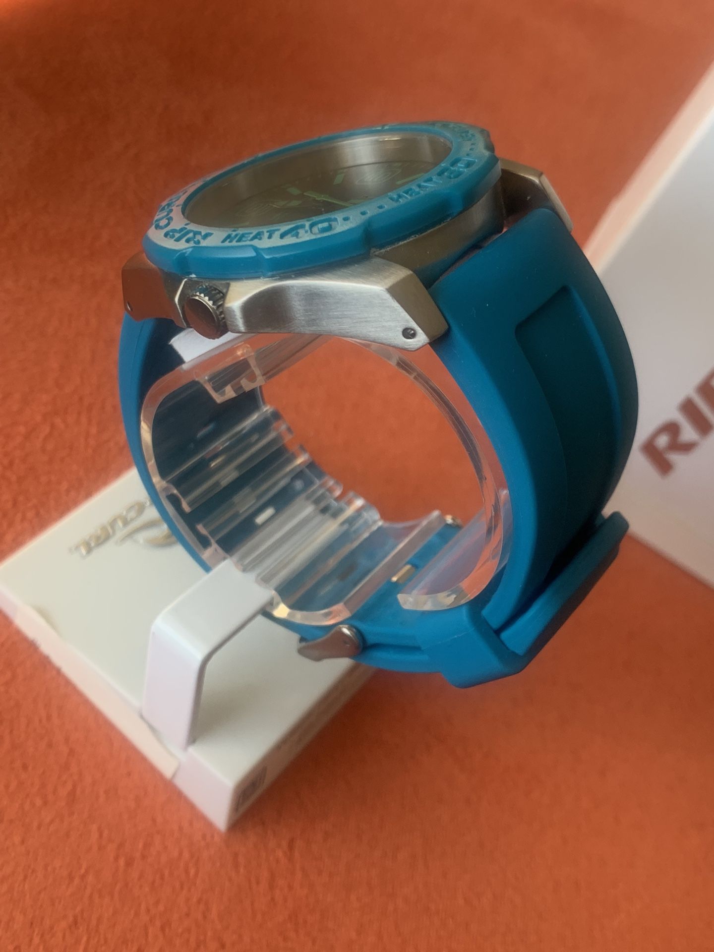 Rip Curl Tubes Heat Bezel Surf Skate Watch New In Box