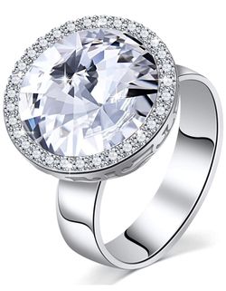 New Adjustable Ring Swarovski Crystals