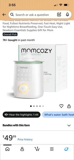 MomCozy Bottle Warmer
