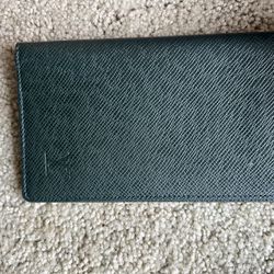Louis Vuitton Green Leather Wallet