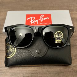New Wayfarer RayBan with original Ray Ban Packaging