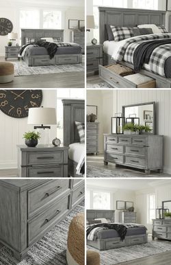 *Priced to sell* PRACTICALLY NEW ASHLEY FURNITURE BEDROOM SET FOR SALE! ✨