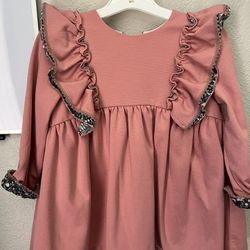 Pink Spanish Dress / Vestido Español 3T