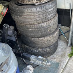 Tires W/rims.   205/55R16