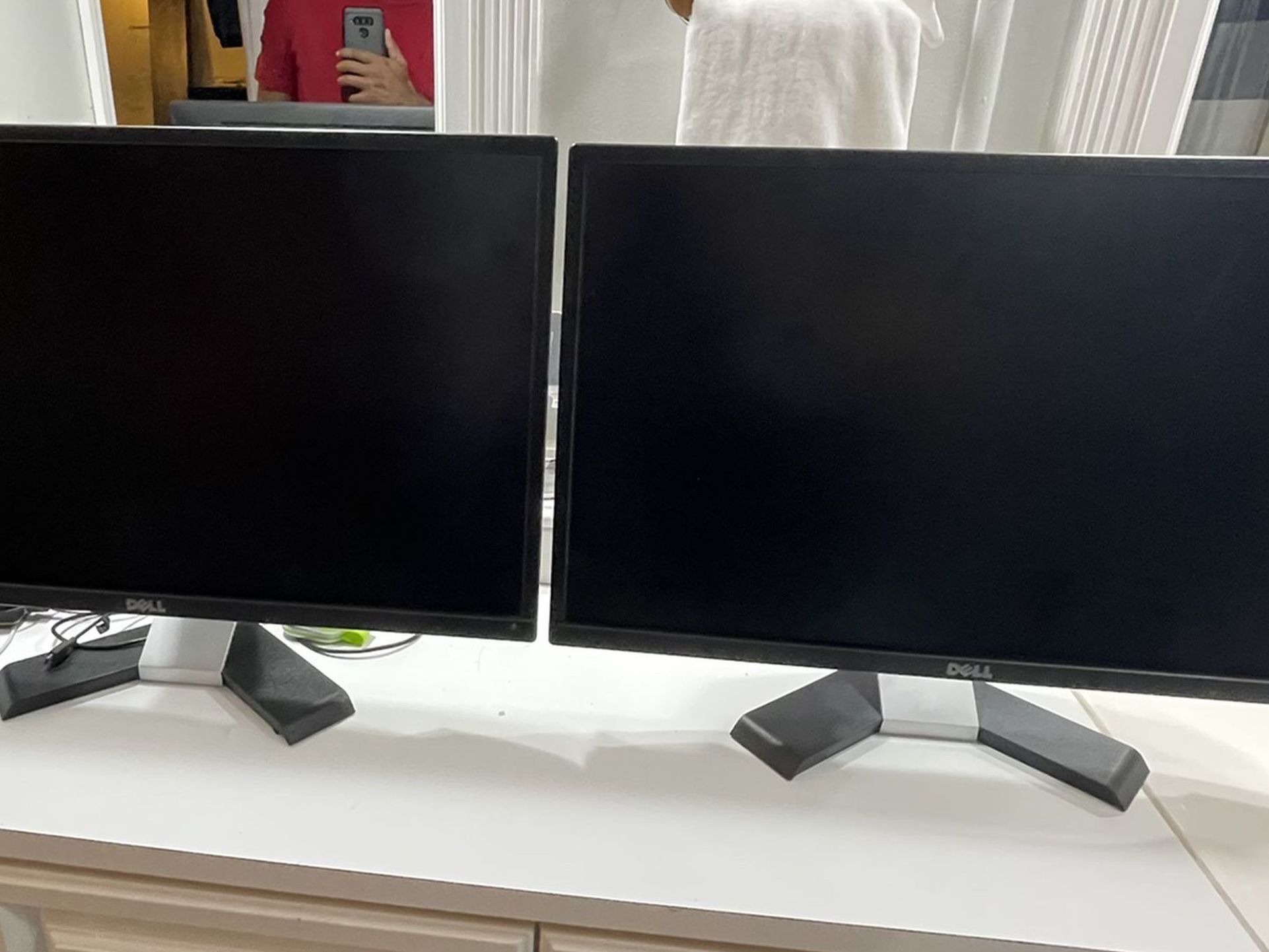 2 Dell Monitors