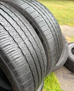 Tires 225/55/18 Falken good condition