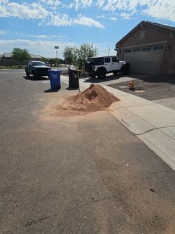 Quarter minus for paver and turf
