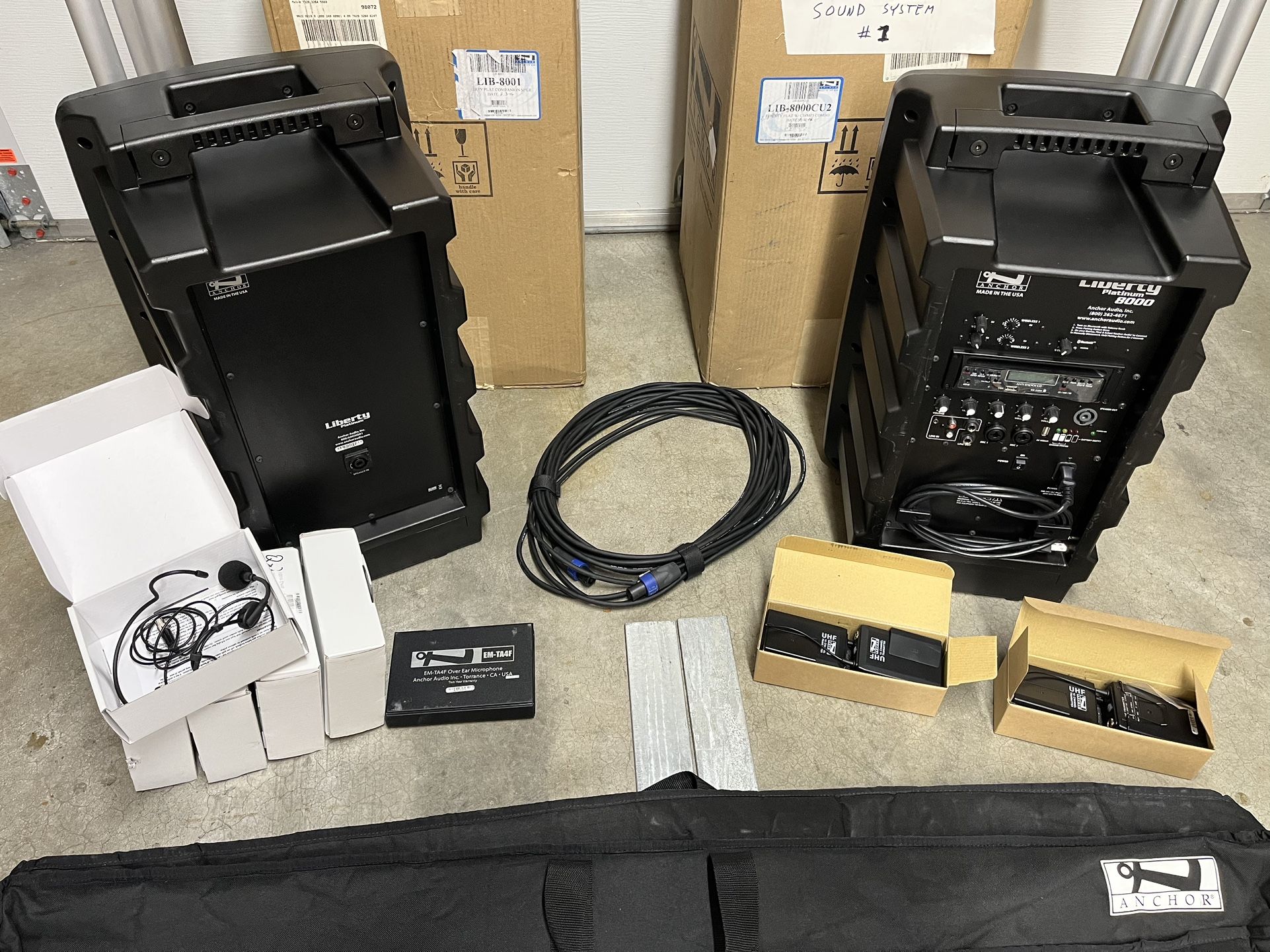 Liberty Platinum 8000 Loud Speaker System for Sale in Renton, WA OfferUp