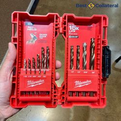 Milwaukee Cobalt RED HELIX Drill Bit Set