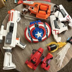 Nerf Gun Lot 