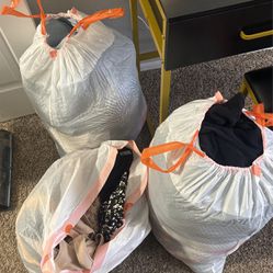 3 Bags Of Clothes 