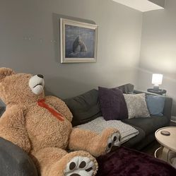 Large stuffed bear