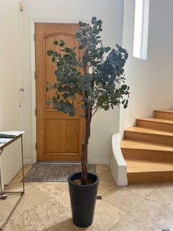 Faux Eucalyptus Tree