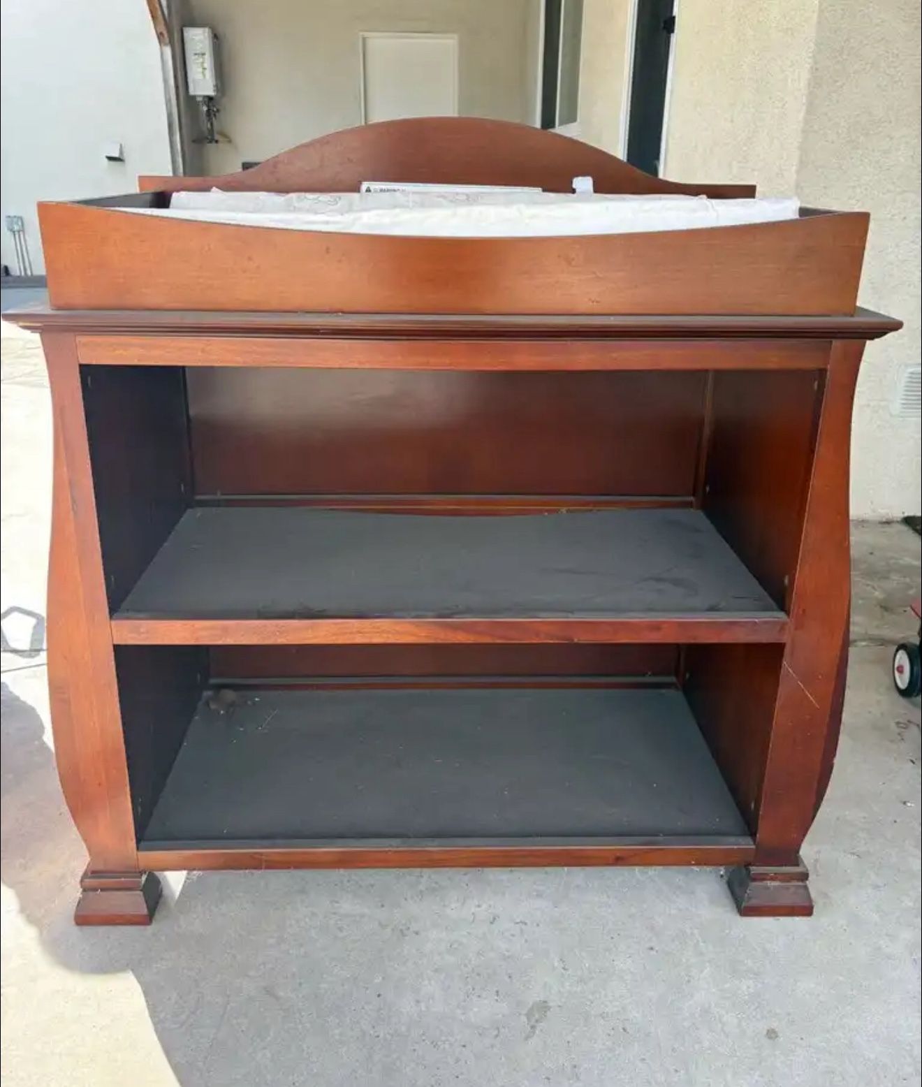 Baby Changing Table- 38 3/8 W x 19 D x 36 1/2 H