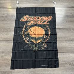 Shadows Fall 2006 Y2K Flag Banner 29X40 Music Band 