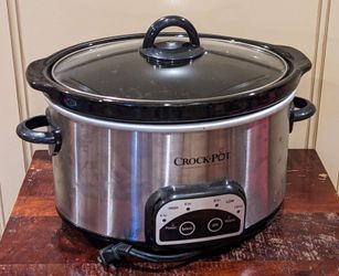 Crock-Pot® Smart-Pot™ 4Qt. Oval Programmable Slow Cooker Stainless Steel