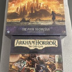 Arkham Horror LCG PATH TO CARCOSA Campaign Expansion Box and Investigator Bundle
