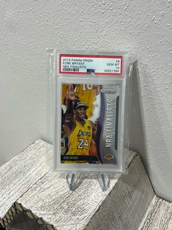 Kobe Bryant 2019 Panini Prizm #9 NBA Finalists Insert PSA 10 GEM MINT Lakers HOF