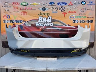 2021 2022 2023 2024 2025 FORD MUSTANG MACH-E MACH E GT REAR BUMPER COVER ORIGINAL USED (REPAIRED)