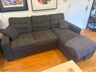Couch , Sleeper, Storage