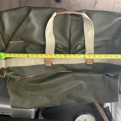 Luxury Travel Leather Duffle bag 