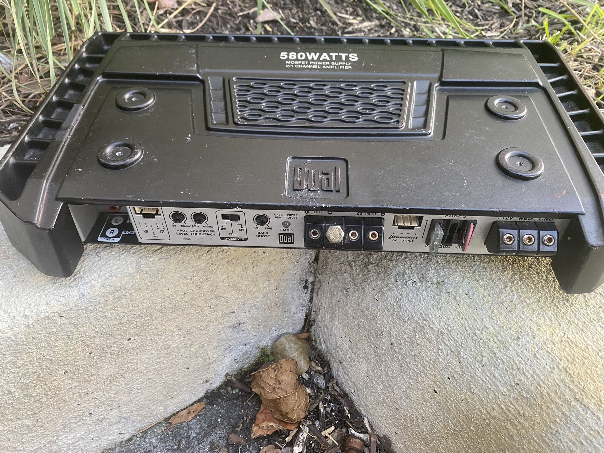 Dual 580w Amp