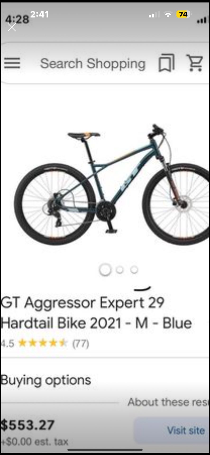 GT Agressor MOUNTAIN BIKE