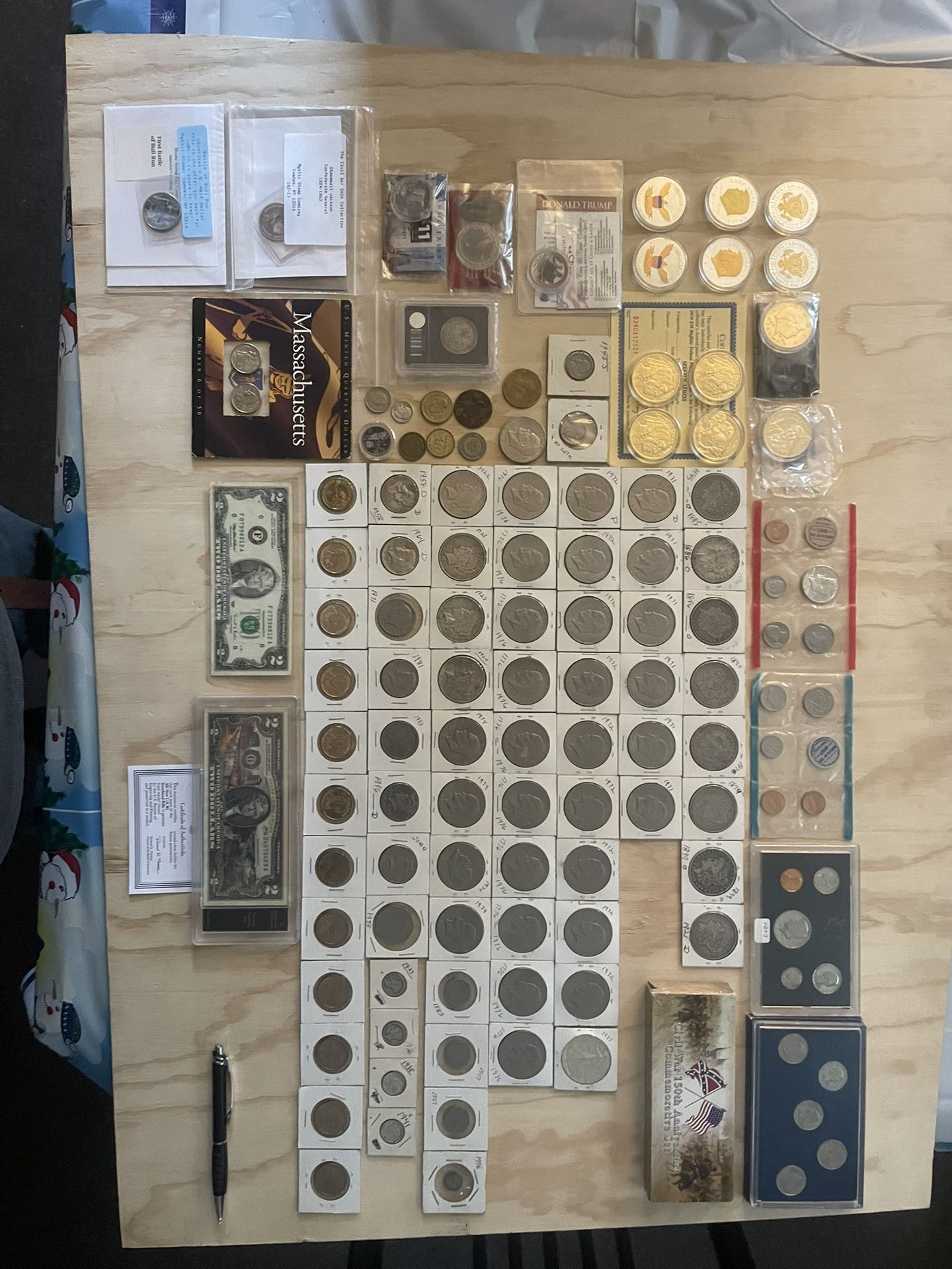 Complete collection by a lot