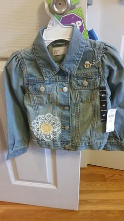 The gap dungaree jacket Size 4t