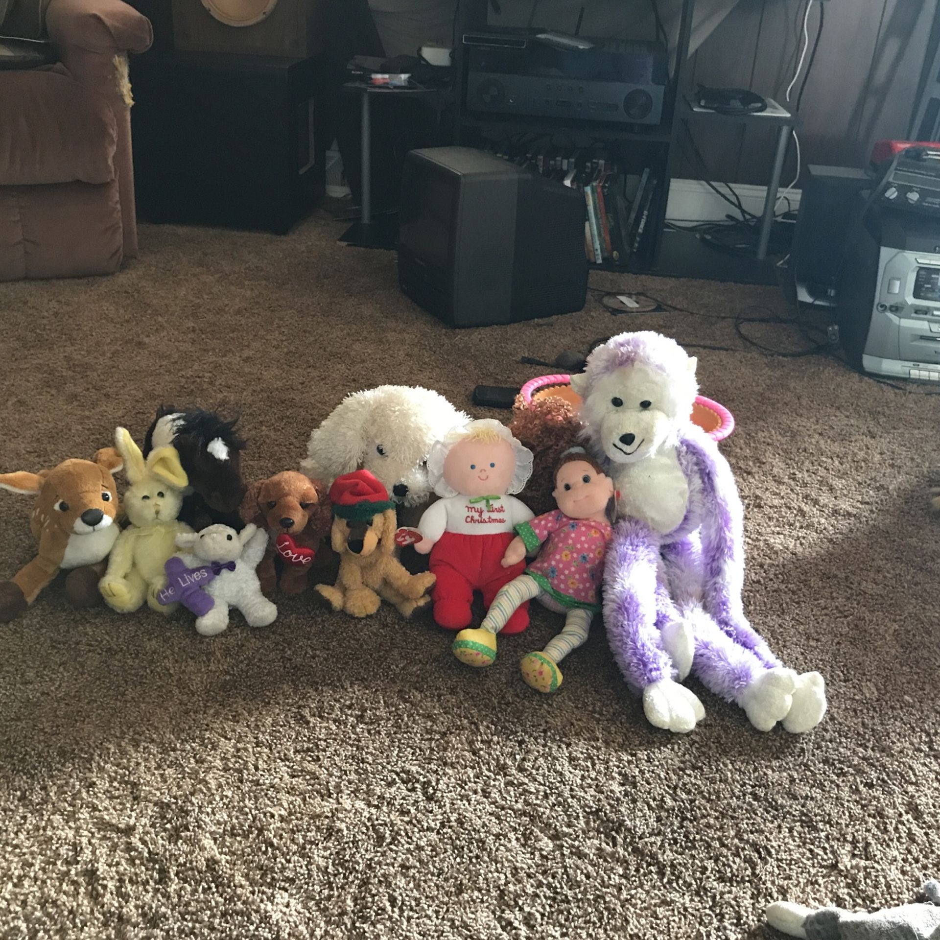 stuff animals