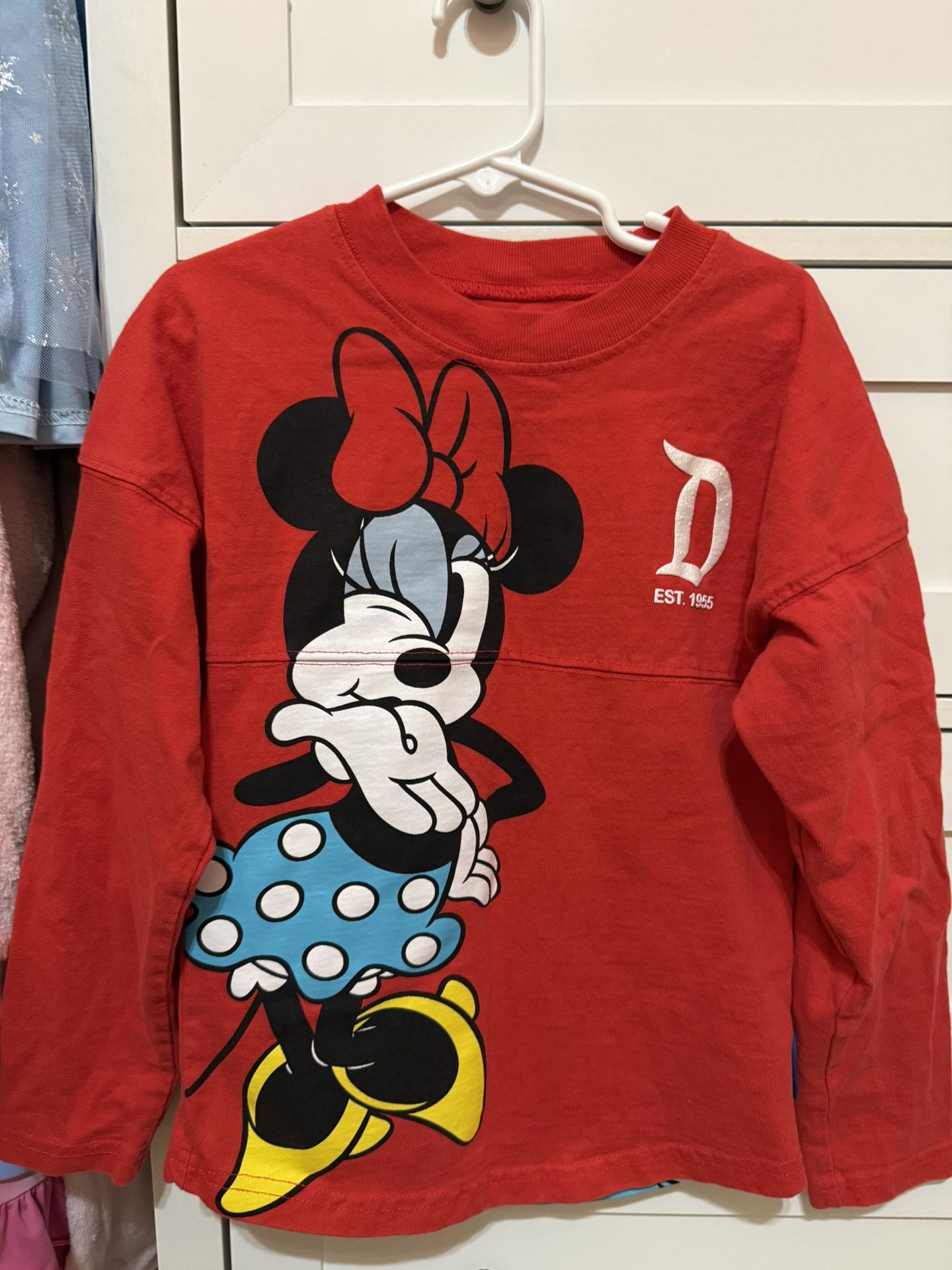 Disneyland Parks Spirit Jersey Girls Red