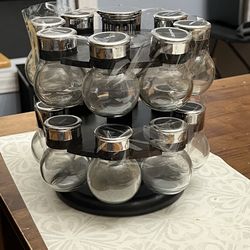 16 jars kamenstein spice rack