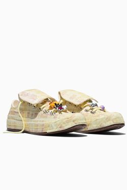 Size 6 Collina Strada x Converse Chuck 70 OX Mellow Yellow/Lemon Merinque, Model number A22205C, Women size 6/Men size 4