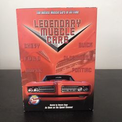 SERIOUS BUYERS ONLY.  Legendary Muscle Cars 6 DVD Set 