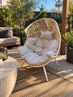 Outdoor furniture egg chair- New