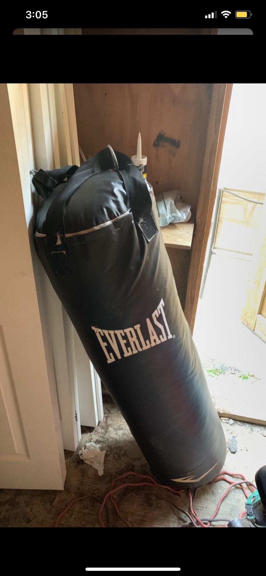 Punching bag and stand
