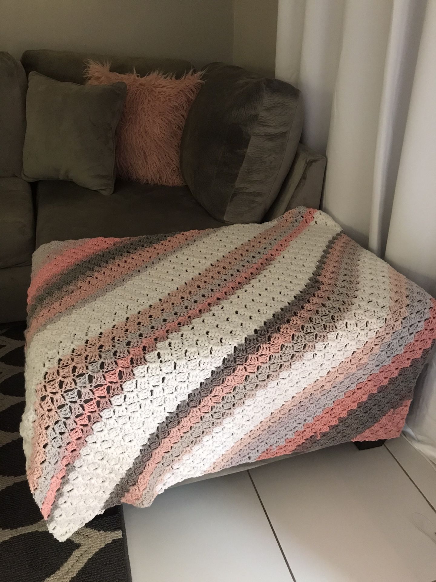 Crochet Blanket/Throw Handmade