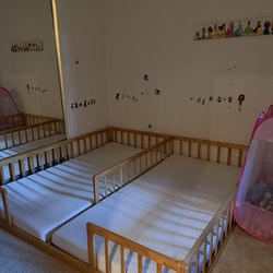 Double Montessori Floor Bed