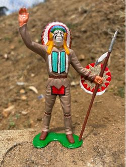 Indian chief figurine
