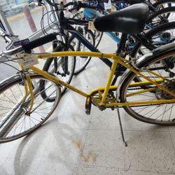 Vintage Yellow Schwinn