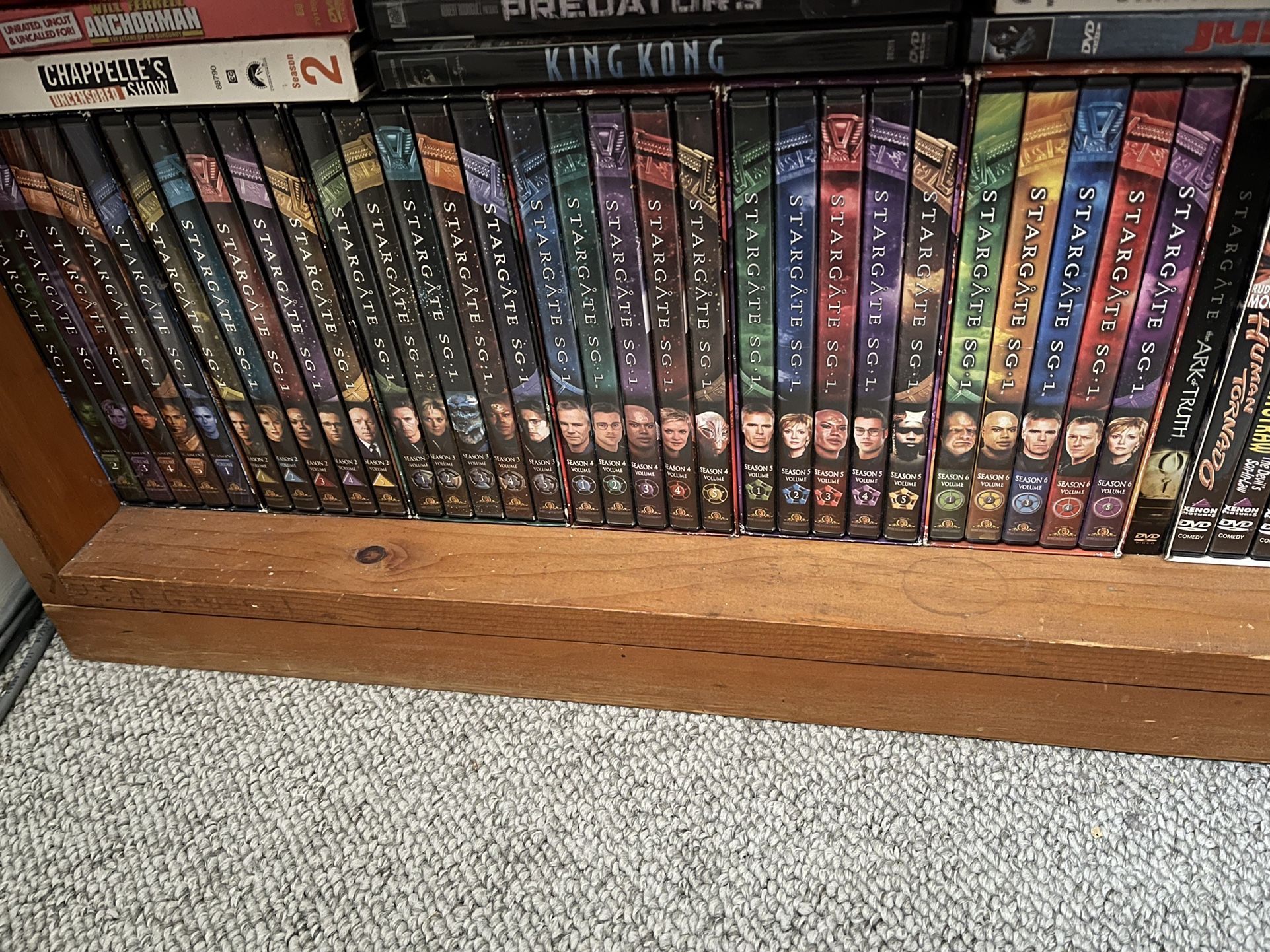 Stargate SG-1 Dvds