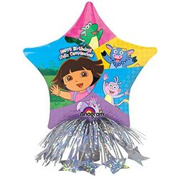 Dora The Explorer Air-Filled Balloon Centerpiece
