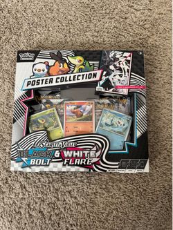 Pokémon Black bolt and white flare poster collection