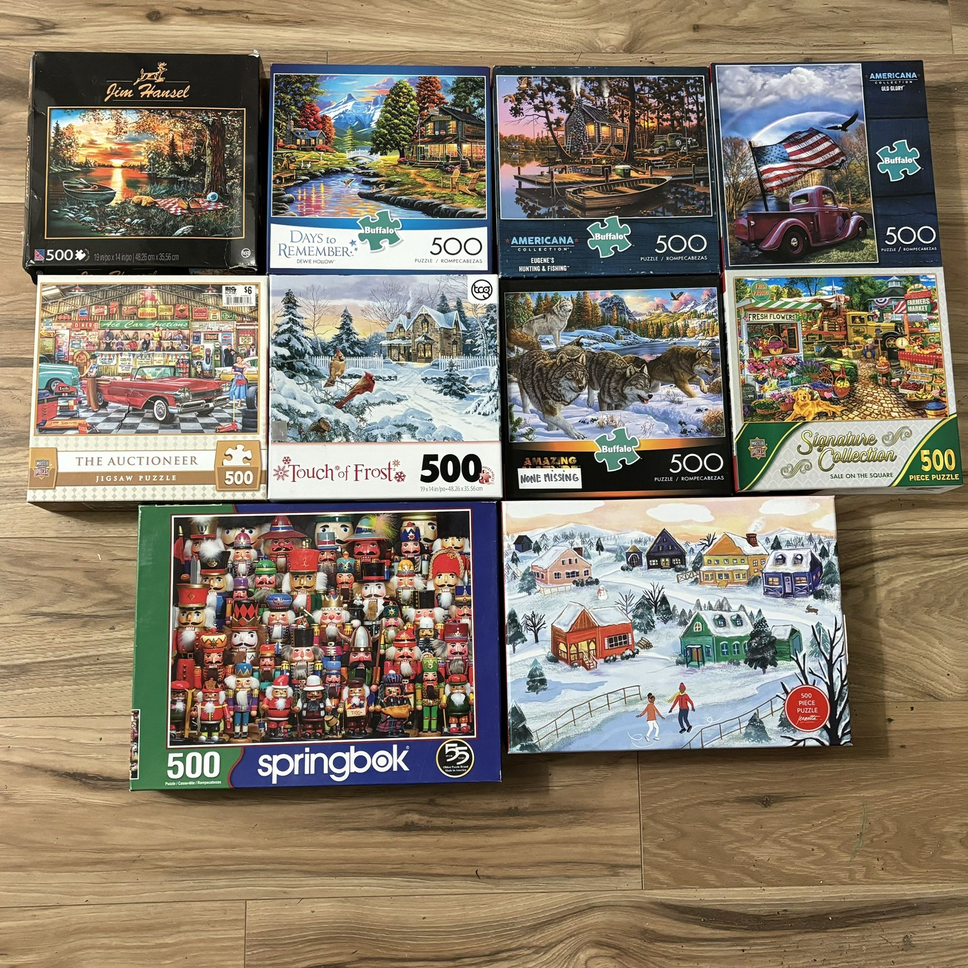 500 Piece Puzzles 