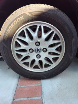 Original Acura Rims.