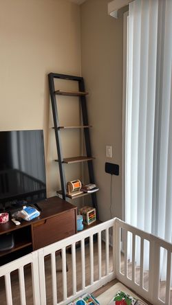 West Elm ladder shelf