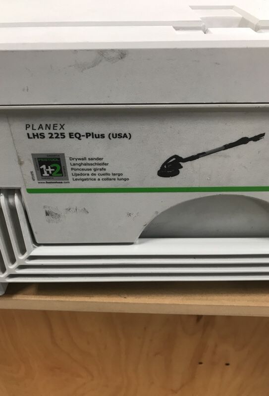 Festool Planex Lhs 225 Drywall Sander And Ct36ac Vac Combo For Sale In Tacoma Wa Offerup